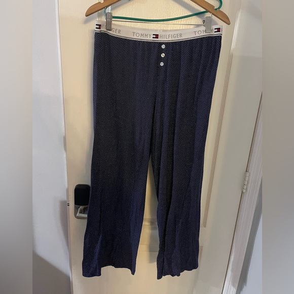 Tommy Hilfiger Navy Pajama Pants - Picture 1 of 4